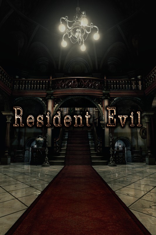 The cover of the video game Resident Evil.